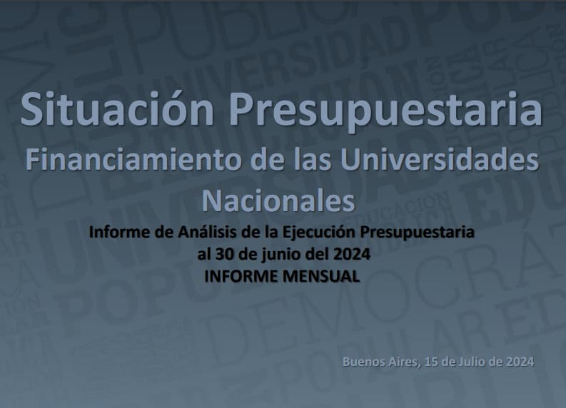 informe situación universidades nacionalest