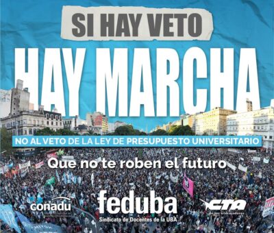 si hay veto hay marcha