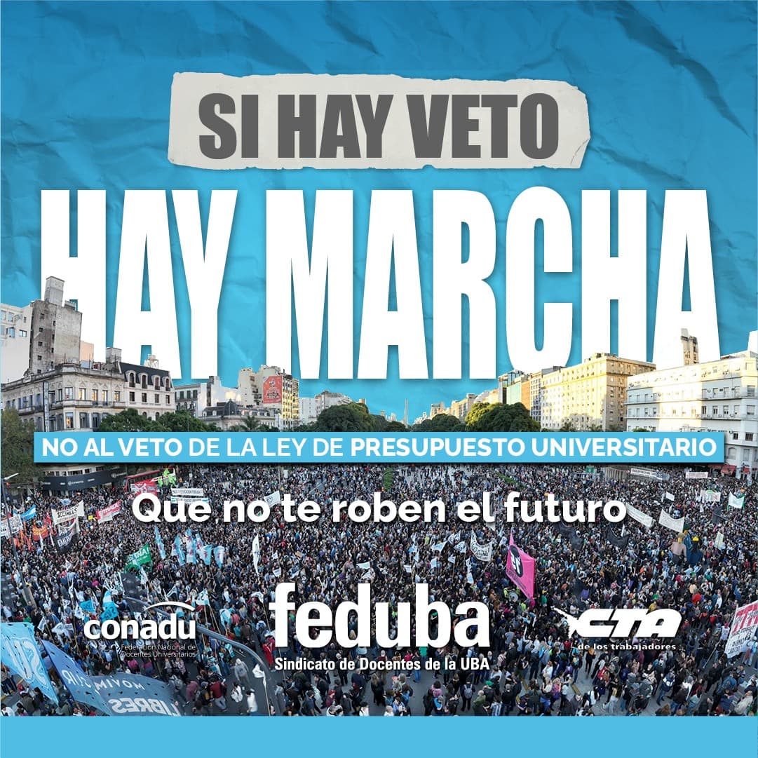 si hay veto hay marcha