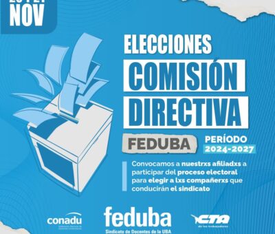 elecciones comisión directiva