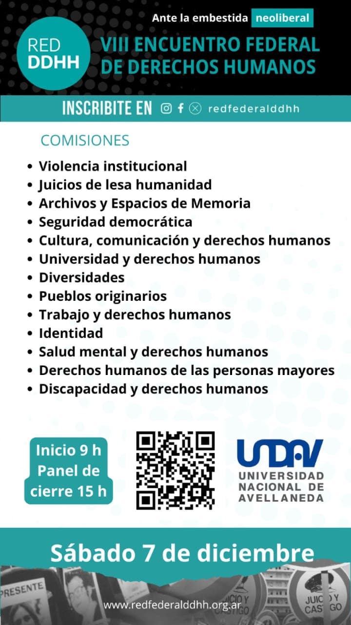 encuentro federal de derechos humanos