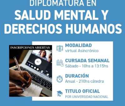 diplomatura en salud mental y derechos humanos