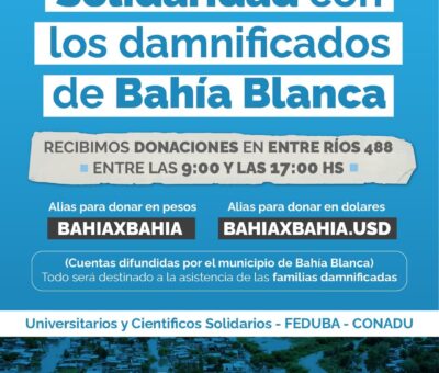 solidaridad con bahia blanca